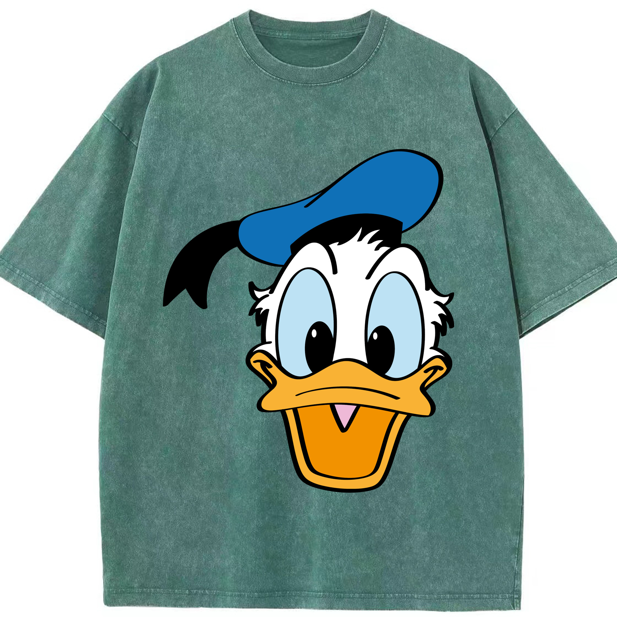 （画像用） ミッキーマウス Mickey Mouse 綿100% ヴィンテージ風 半袖Tシャツ（フロントプリント）